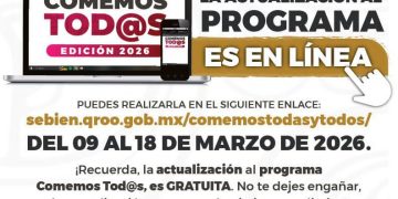 Lanza Mara Lezama registro de “Comemos Todas y Todos 2026” en Quintana Roo