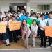 Mara Lezama inaugura domo en Bachilleres de Puerto Morelos