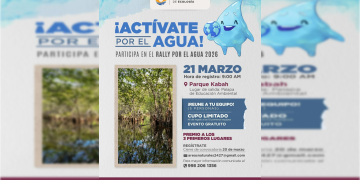 Invitan al “Rally por el Agua 2026” en el Parque Kabah