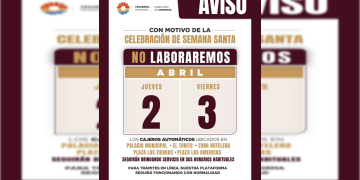 Anuncia Ayuntamiento de BJ cierre de cajas por Semana Santa; habilitan pagos en línea y cajeros 24 horas