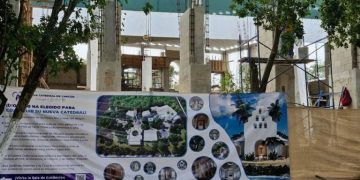 Avanzan obras en la Catedral
