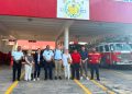 Delegación alemana recorre instalaciones de Bomberos Cancún