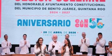 Cancún 56 años: Mara Lezama llama a la unidad y solidaridad