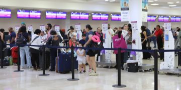 Cancún, el destino preferido por miles de viajeros registra hoy 445 operaciones