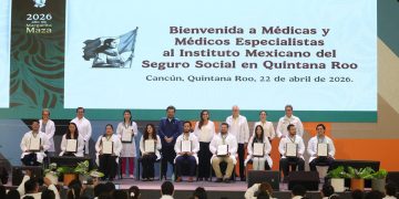Ana Paty Peralta respalda llegada de especialistas al IMSS en Quintana Roo