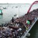 Más de 40 mil personas celebraron apertura del Puente Nichupté