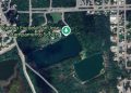 Lagunas de Campo Escuela San José: zona privada ligada a extracción pétrea