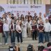 Pablo Bustamante acompaña a Mara Lezama a la Feria de la Paz