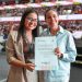 Ana Paty Peralta atestigua reconocimiento a la excelencia académica