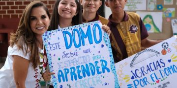 Reciben anhelado domo en Secundaria Técnica 19