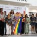 Ana Paty enciende el Mes del Orgullo con iluminación del Palacio Municipal