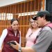 Ana Paty Peralta supervisa desazolve preventivo en la SM 505