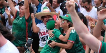 Mara Lezama vive la pasión del Mundial en Malecón Tajamar