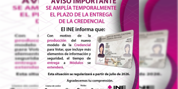 INE incorpora nuevas medidas de inclusión en la credencial para votar