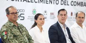 Ana Paty Peralta y Mara Lezama fortalecen estrategia contra la extorsión