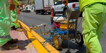 Renuevan señalización en bulevar Kukulcán para reforzar seguridad vial en Zona Hotelera