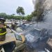 Bomberos de Cancún controlan incendio en la Av. López Portillo