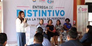 DIF Benito Juárez reconoce a Grupo Sunset por acciones contra la trata de personas