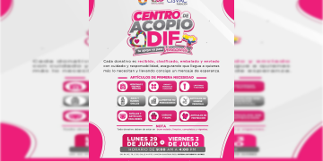 DIF Benito Juárez abre centro de acopio para apoyar a Venezuela