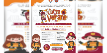 Bomberos de Cancún invitan a las y los niños al Curso de Verano 2026