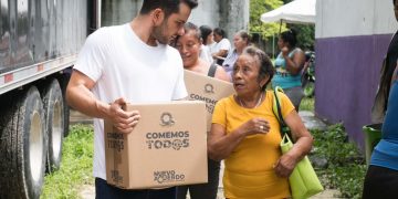 Pablo Bustamante inicia entrega de «Comemos Tod@s» para 60 mil familias en Quintana Roo