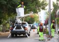 Renuevan iluminación del Parque Aurora para reforzar seguridad en la SM 44