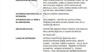 Capturan en Cancún a Alejandro Mario Álvarez Puga, hermano del esposo de Inés Gómez Mont