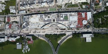 Avanzan las obras del Distribuidor Vial Kukulcán