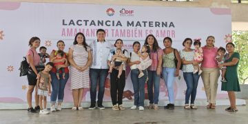 Promueven la lactancia materna con orientación y apoyo a madres