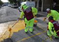 Refuerzan seguridad vial con mantenimiento y rehabilitación de calles en Cancún