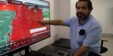 Sargazo comienza a disminuir en Quintana Roo; corrientes marinas y lluvias favorecen la reducción del recale