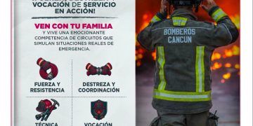Bomberos Cancún afinan preparación para el Challenge 2026