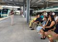 Da Mara Lezama banderazo de salida al Tren Maya para reanudar la ruta Cancún-Playa del Carmen
