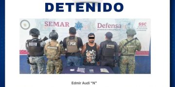 Detienen a guatemalteco con presuntos narcóticos en Cancún