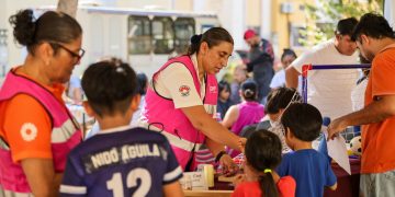 Acercan brigada asistencial a familias de Paseo Kusamil