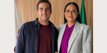 Eugenio Segura se reúne con Ariadna Montiel; acuerdan fortalecer organización de Morena en Quintana Roo