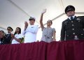Ana Paty Peralta encabeza desfile cívico-militar en Cancún