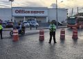 Bloqueo de madres buscadoras colapsa vialidades en el centro de Cancún