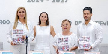 Ana Paty Peralta entrega Segundo Informe de Gobierno de Benito Juárez