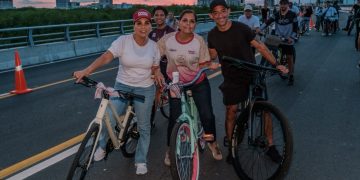 “Puenteando Nichupté” reúne a más de 3 mil 500 personas en Cancún
