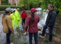 Ana Paty Peralta supervisa “Operativo Lluvia” en Cancún