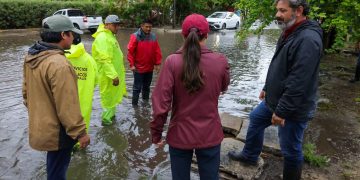 Ana Paty Peralta supervisa “Operativo Lluvia” en Cancún