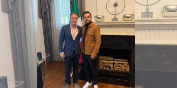 El empresario José Alberto “Poti” Gómez sostiene reunión con el senador Manuel Velasco