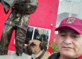 Solovino, el perro que encontró su familia entre los bomberos de Cancún