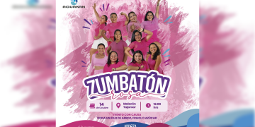 Aguakan invita al ‘Gran Zumbatón Rosa’ en el Malecón Tajamar