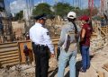 Ana Paty Peralta supervisa avances del Complejo de Seguridad Ciudadana “Titán”