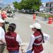 Ana Paty Peralta supervisa pavimentación de la avenida 135