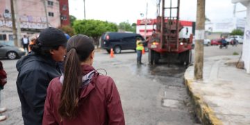 Refuerza Ana Paty Peralta operativo de atención ante lluvias en Cancún