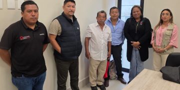 Coordinan trabajos topográficos para regularizar predios en el norte de Quintana Roo