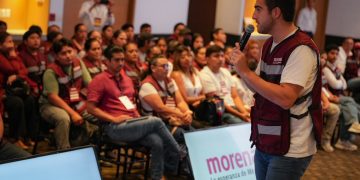 Gino Segura destaca resultados de la 4T y llama a fortalecer la organización de Morena